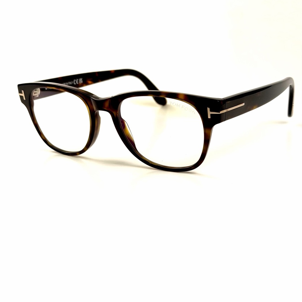 Tom Ford TF 5898 B 052 NWT 52mm Tortoiseshell Brown Women's Eyeglasses